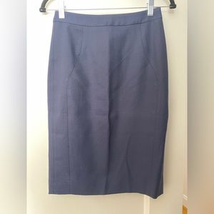 Reiss Navy Pencil Skirt